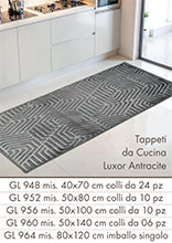 F.lli Carillo – Tappeti Luxor da cucina